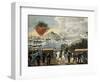 Bombardment of Gaeta, February 5, 1861-null-Framed Giclee Print