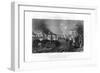 Bombardment of Island Number Ten, Mississippi River, 7 April 1862, (1862-186)-W Ridgway-Framed Giclee Print