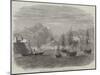 Bombardment of Muscat, on the Coast of Arabia, by the Sultan-null-Mounted Giclee Print