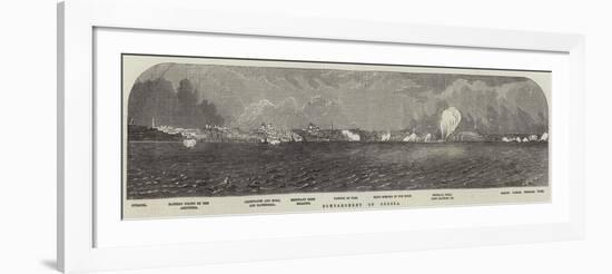 Bombardment of Odessa-null-Framed Giclee Print