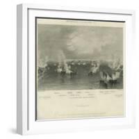 Bombardment of Port Royal, S.C., C. 1861-Charles Parsons-Framed Giclee Print