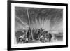 'Bombardment of Sweaborg', 1859-John Watkins-Framed Giclee Print