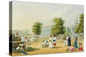 Bombay, from Volume I of Scenery, Costumes and Architecture of India, Engraved by R.G. Reeve-Captain Robert M. Grindlay-Stretched Canvas
