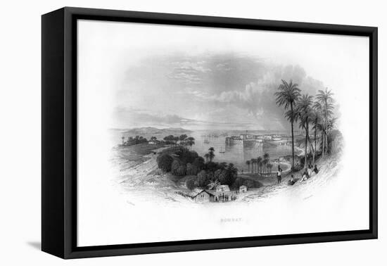 Bombay, India, 19th Century-A Willmore-Framed Stretched Canvas