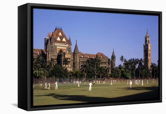 Bombay Maidan-Charles Bowman-Framed Stretched Canvas