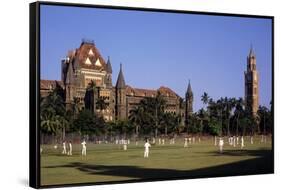 Bombay Maidan-Charles Bowman-Framed Stretched Canvas