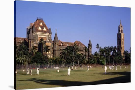 Bombay Maidan-Charles Bowman-Stretched Canvas