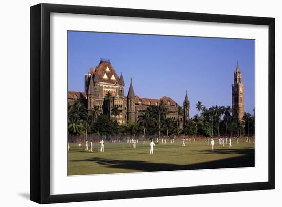 Bombay Maidan-Charles Bowman-Framed Photographic Print