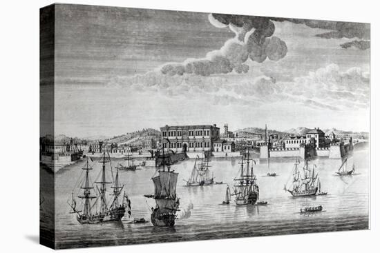 Bombay on the Malabar Coast Belonging to the East India Company of England, 1754-Jan Van Ryne-Stretched Canvas