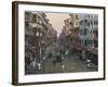 Bombay: Street Scene in the Old City-null-Framed Photographic Print
