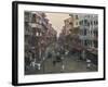 Bombay: Street Scene in the Old City-null-Framed Photographic Print