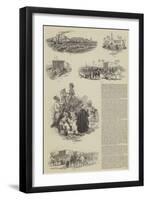 Bombay to London Within 60 Days-null-Framed Giclee Print
