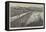 Bombay Waterworks, the Tansa Dam and Reservoir-null-Framed Stretched Canvas