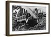 Bombed Bridge in Poland-null-Framed Photographic Print