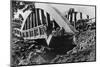 Bombed Bridge in Poland-null-Mounted Photographic Print