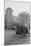 Bombed Car in Front of Church-null-Mounted Photographic Print