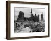 Bombed Church in Gdansk-null-Framed Photographic Print