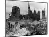 Bombed Church in Gdansk-null-Mounted Photographic Print