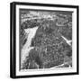 Bombed Out Buildings in Berlin Following Allied Capture of the City-null-Framed Photographic Print