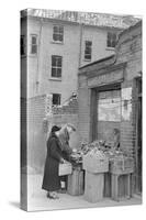 Bombed out Greengrocer's store. 26th April 1941-Staff-Stretched Canvas