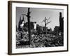 Bombed Out Ruins of Cologne, a Result of Massive Allied Air Raid Attacks-Margaret Bourke-White-Framed Photographic Print