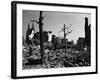 Bombed Out Ruins of Cologne, a Result of Massive Allied Air Raid Attacks-Margaret Bourke-White-Framed Photographic Print