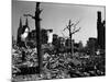 Bombed Out Ruins of Cologne, a Result of Massive Allied Air Raid Attacks-Margaret Bourke-White-Mounted Photographic Print