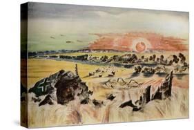 'Bomber in the Corn', 1940-Paul Nash-Stretched Canvas