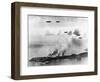 Bombing Haha-Jima-null-Framed Photographic Print