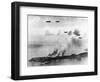 Bombing Haha-Jima-null-Framed Photographic Print