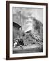 Bombing of Helsinki by the Russians, World War 2, C1940-null-Framed Giclee Print