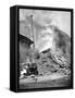 Bombing of Helsinki by the Russians, World War 2, C1940-null-Framed Stretched Canvas