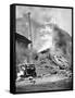 Bombing of Helsinki by the Russians, World War 2, C1940-null-Framed Stretched Canvas