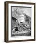 Bombing of Helsinki by the Russians, World War 2, C1940-null-Framed Giclee Print