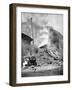 Bombing of Helsinki by the Russians, World War 2, C1940-null-Framed Giclee Print