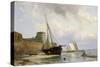 Bombproof Barracks in Vlissingen-Johan Conrad Greive-Stretched Canvas