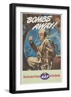 Bombs Away! Poster-Cecil Calvert Beall-Framed Giclee Print