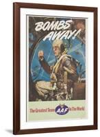 Bombs Away! Poster-Cecil Calvert Beall-Framed Giclee Print