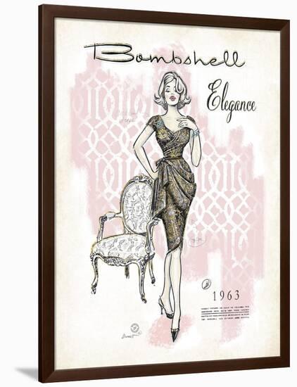 Bombshell Elegance-Chad Barrett-Framed Art Print