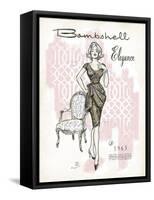 Bombshell Elegance-Chad Barrett-Framed Stretched Canvas