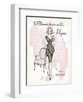 Bombshell Elegance-Chad Barrett-Framed Art Print