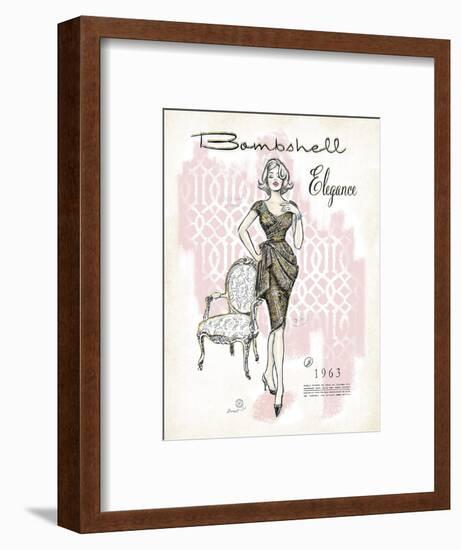 Bombshell Elegance-Chad Barrett-Framed Art Print