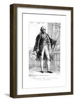 Bon Adrien Jeannot De Moncey (1754-184), Marshal of France, 1839-Geille-Framed Giclee Print