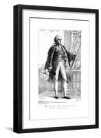 Bon Adrien Jeannot De Moncey (1754-184), Marshal of France, 1839-Geille-Framed Giclee Print