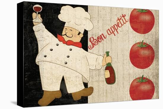 Bon Appetit Chef-Piper Ballantyne-Stretched Canvas