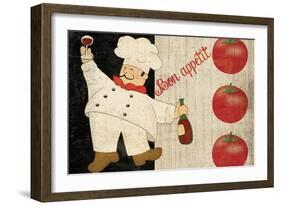 Bon Appetit Chef-Piper Ballantyne-Framed Art Print