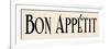 Bon Appetit I-N. Harbick-Framed Art Print