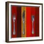 Bon Appétit Stripes I-Lanie Loreth-Framed Premium Giclee Print