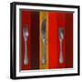 Bon Appétit Stripes I-Lanie Loreth-Framed Premium Giclee Print