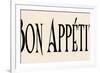 Bon Appetit V-N. Harbick-Framed Premium Giclee Print